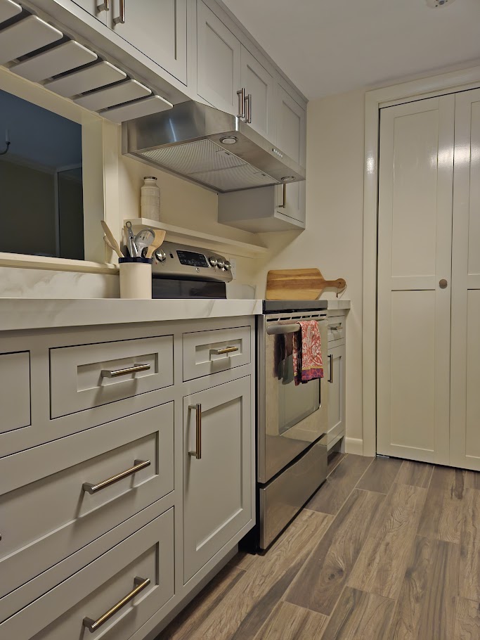 Galley Kitchen Remodel in Bristol