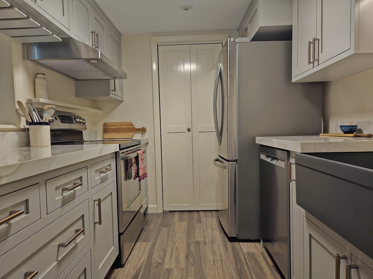Galley Kitchen Remodel in Bristol