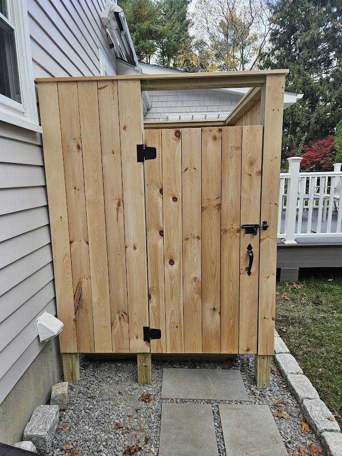 Custom Outdoor Shower in Bristol