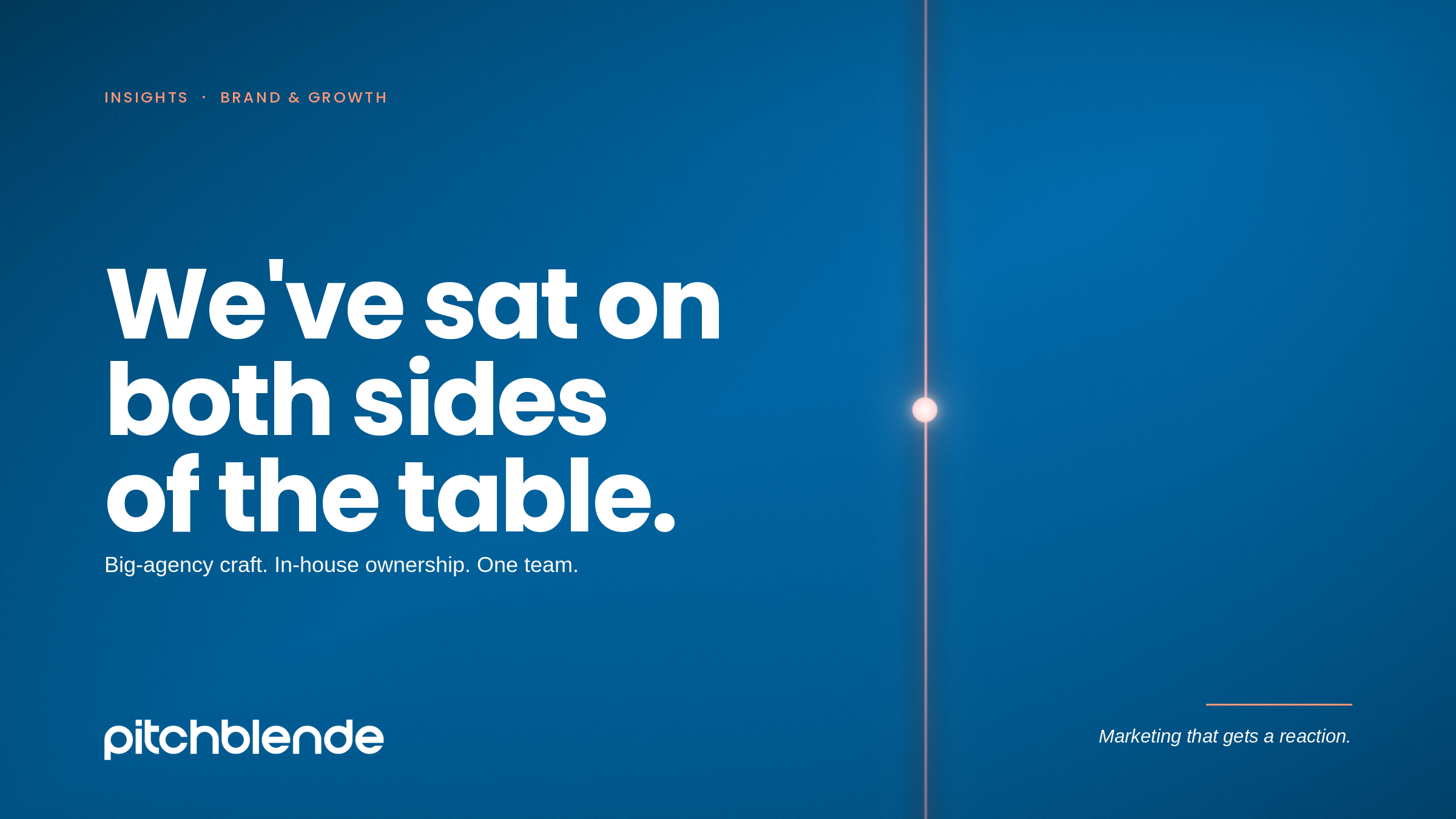 We've Sat on Both Sides of the Table. That's the Difference.