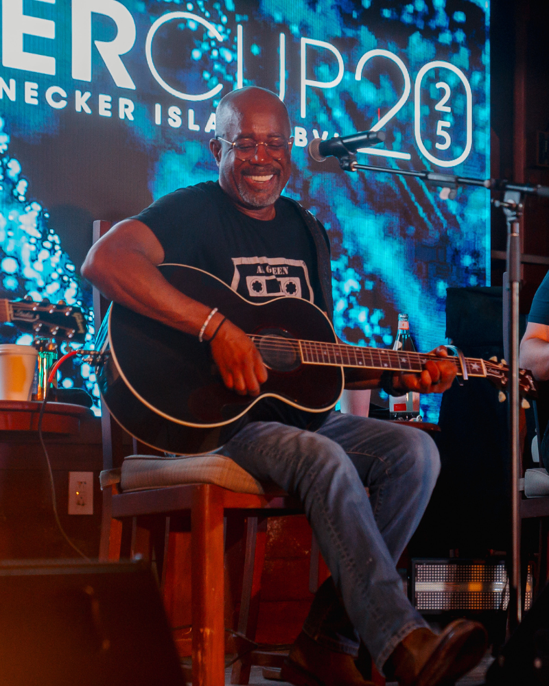 Live music in the evening