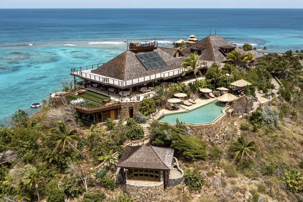 The Great House on Necker Island
