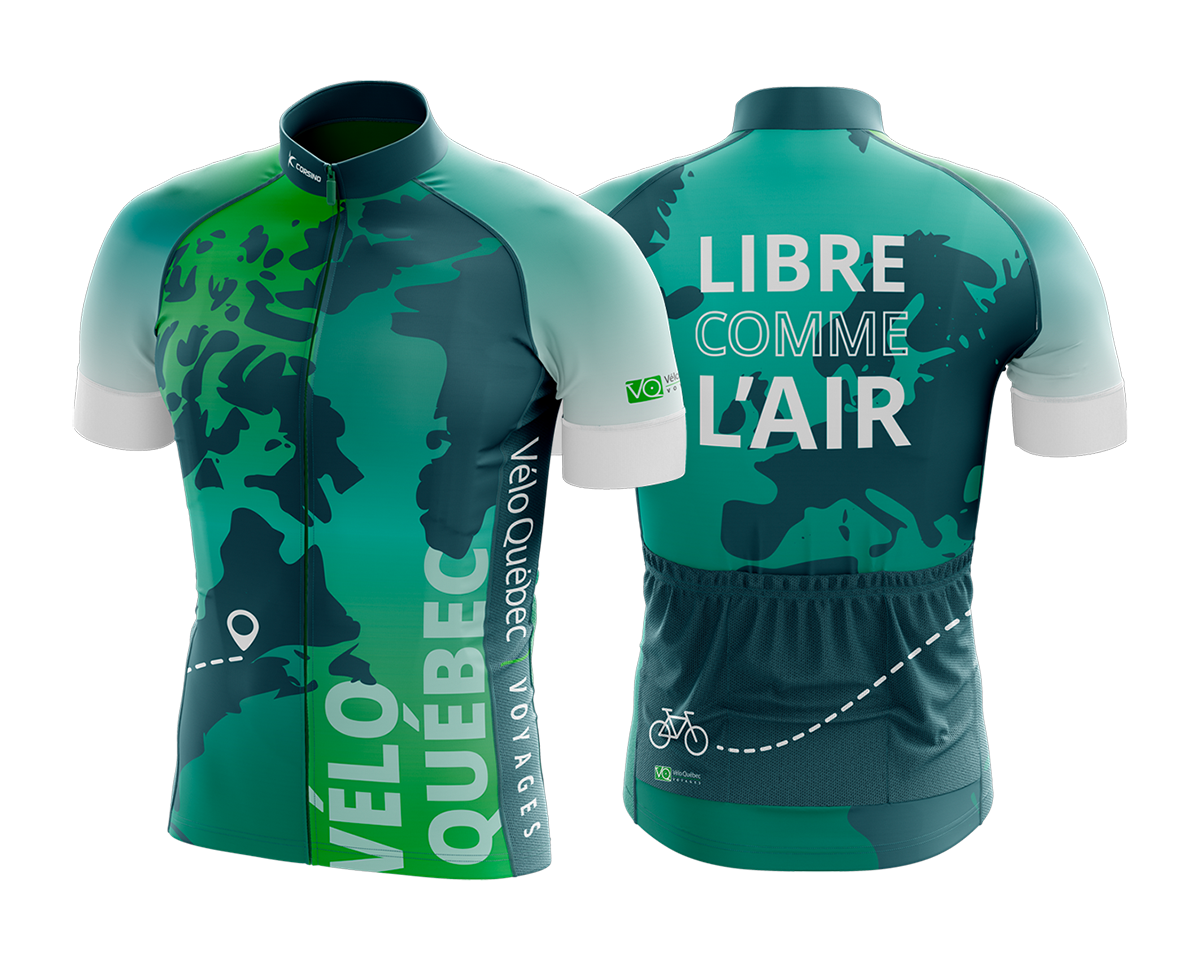 Maillot cycliste du Grand Tour de Vélo Québec