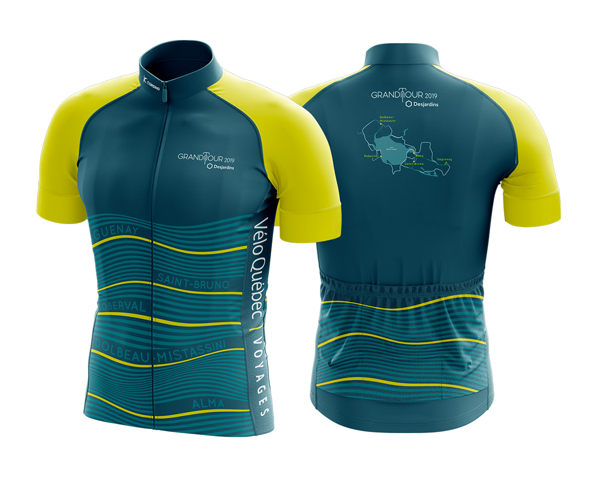 Maillot Vélo Québec Voyages Air