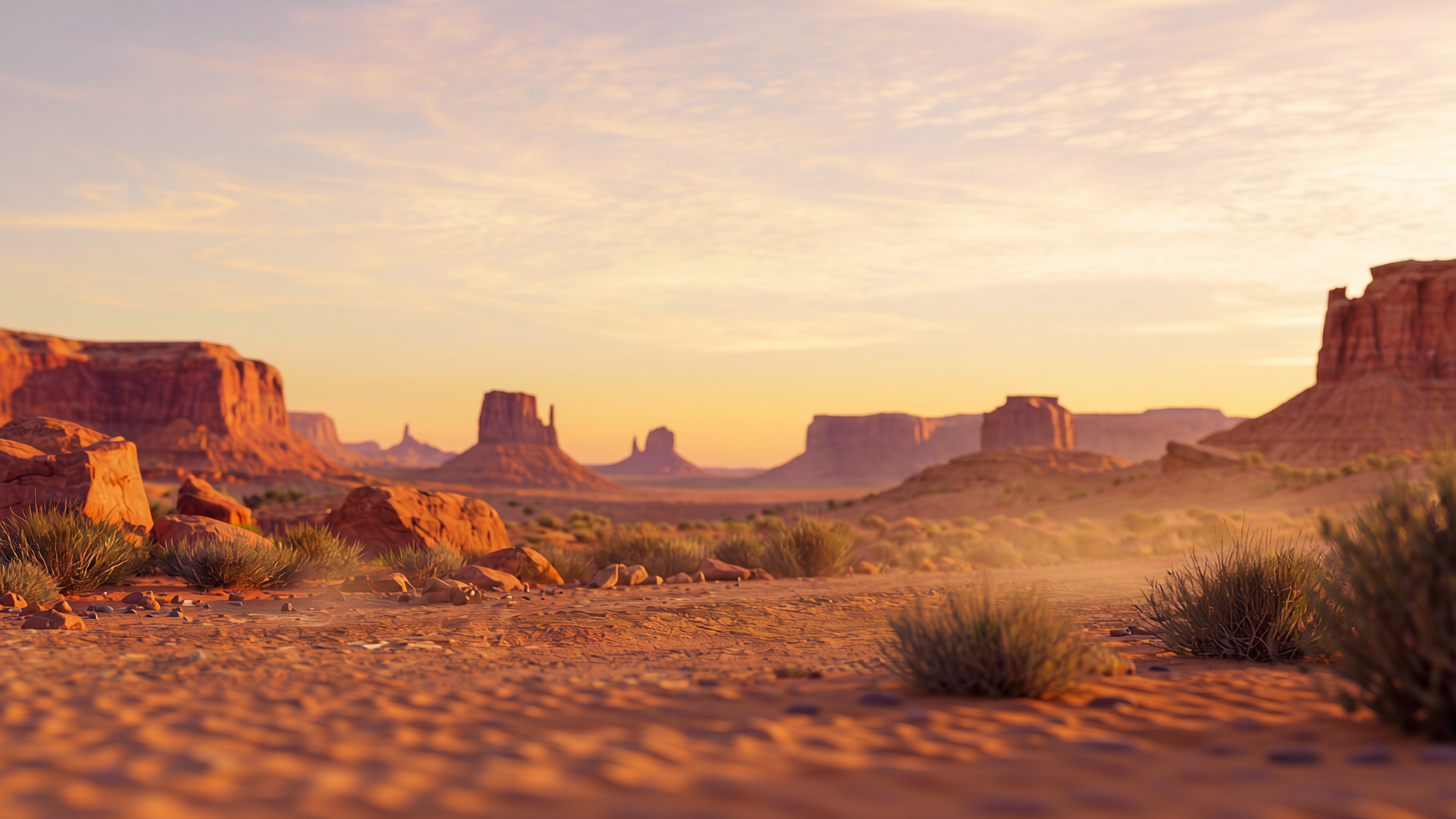 Why Landscape desert background