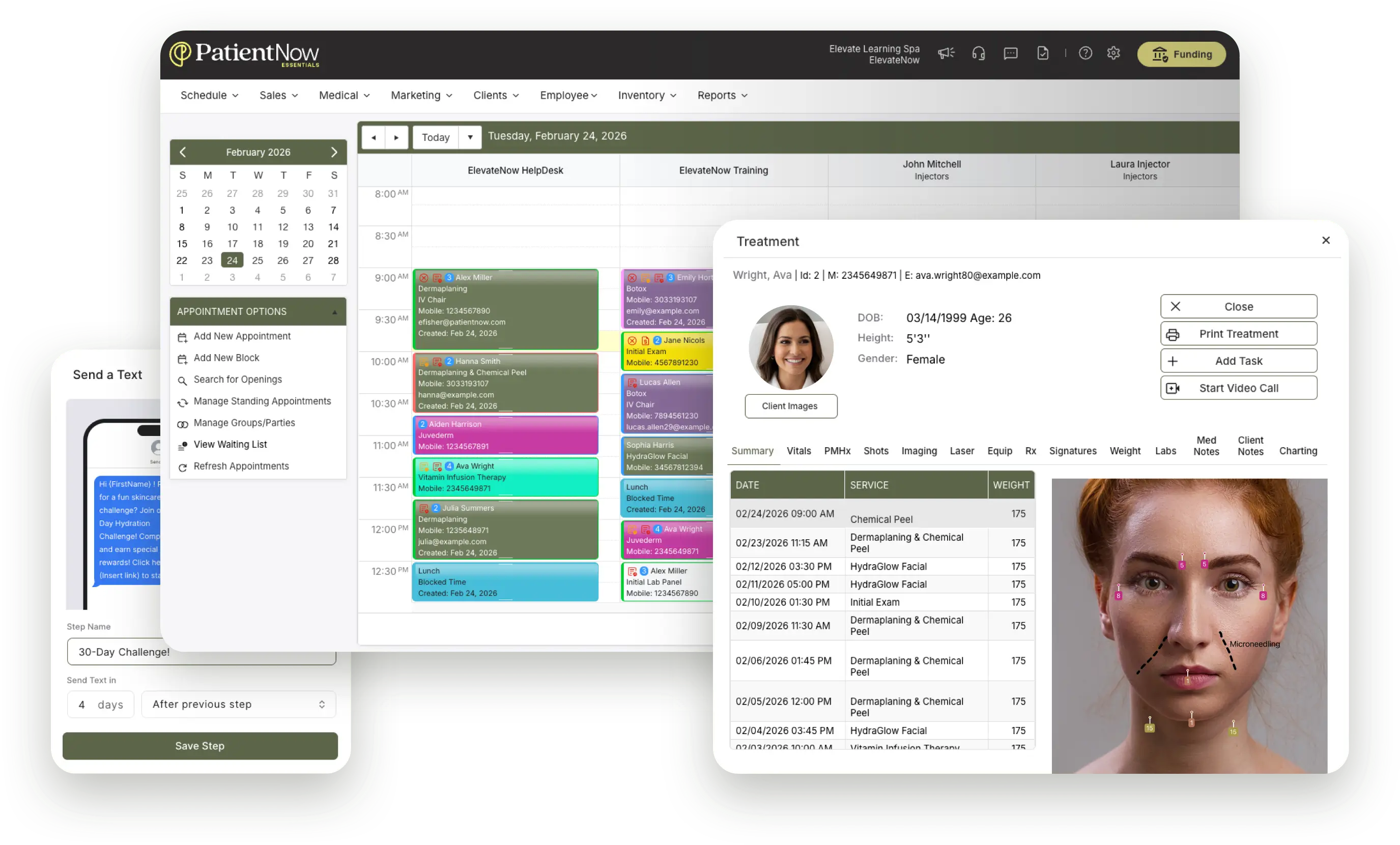 PatientNow platform