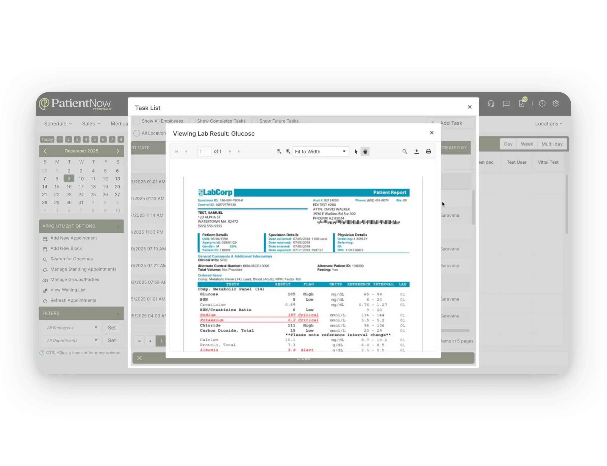 Two business entities, surgical and non-surgical, on one platform