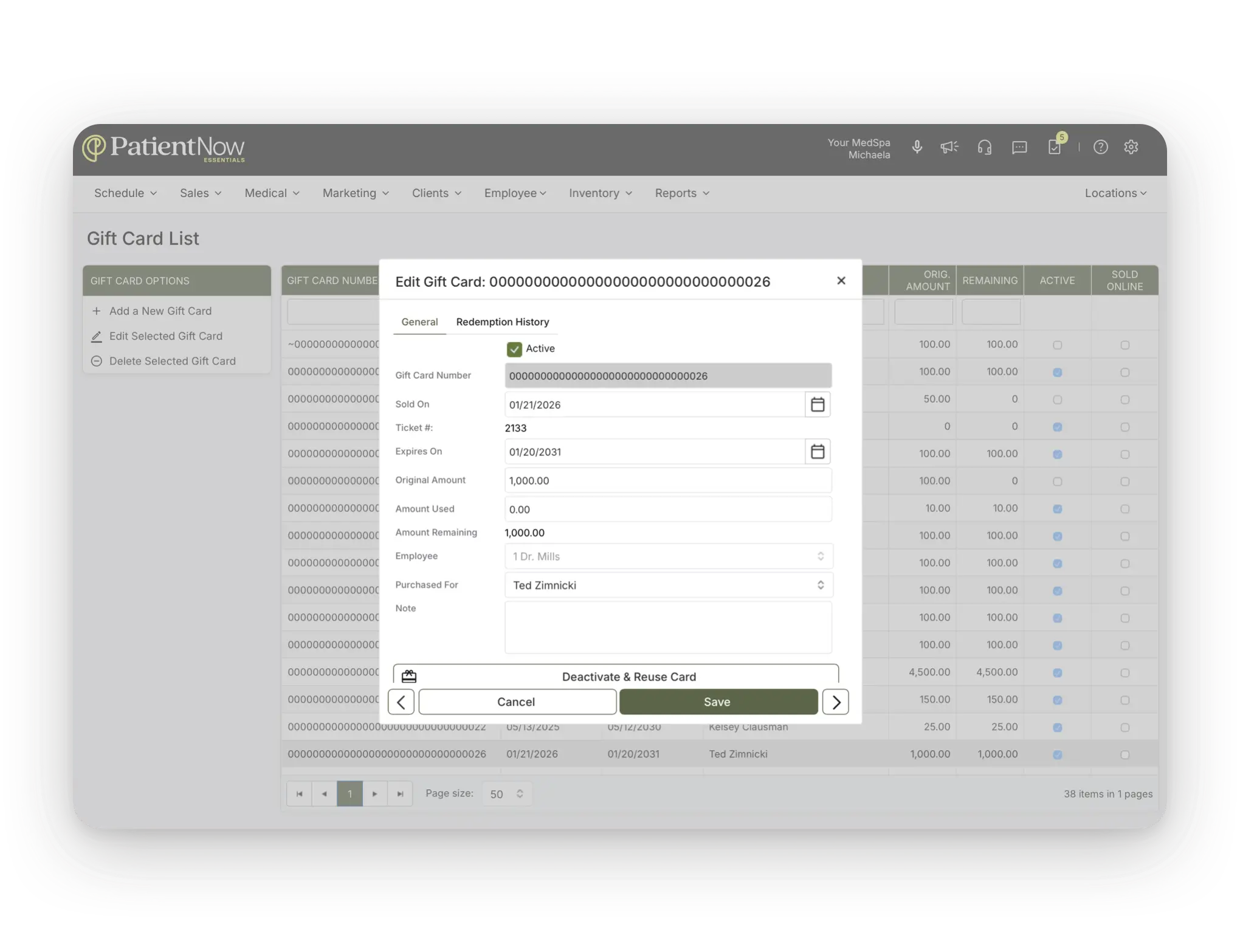Automated no-show and late-cancel fees with patient financing options