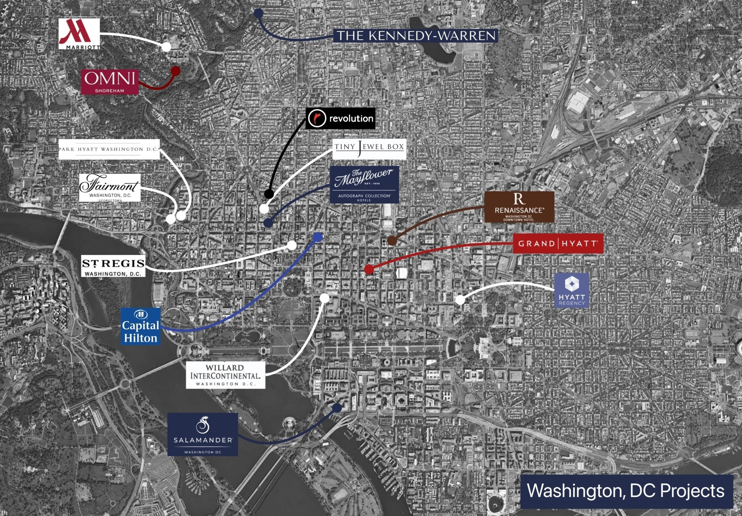 Washington DC project map