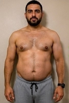 Dr. M before beginning coaching