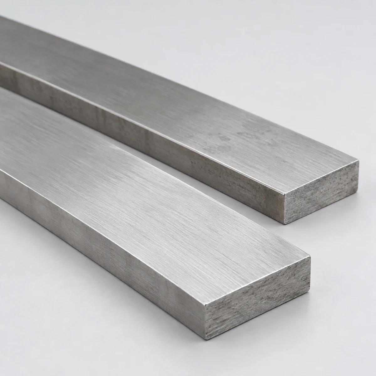 Flat Bar — natural finish (product illustration)