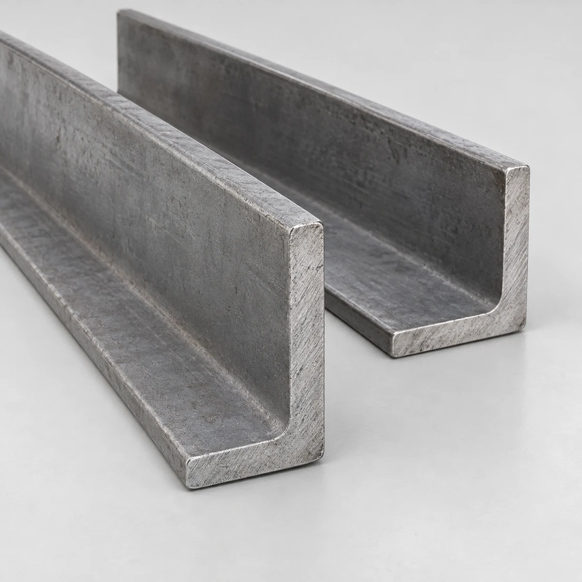 Angle Steel - natural finish (product illustration)