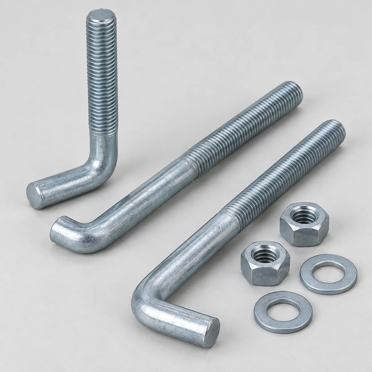 Anchor Bolt - zinc plated (product illustration)
