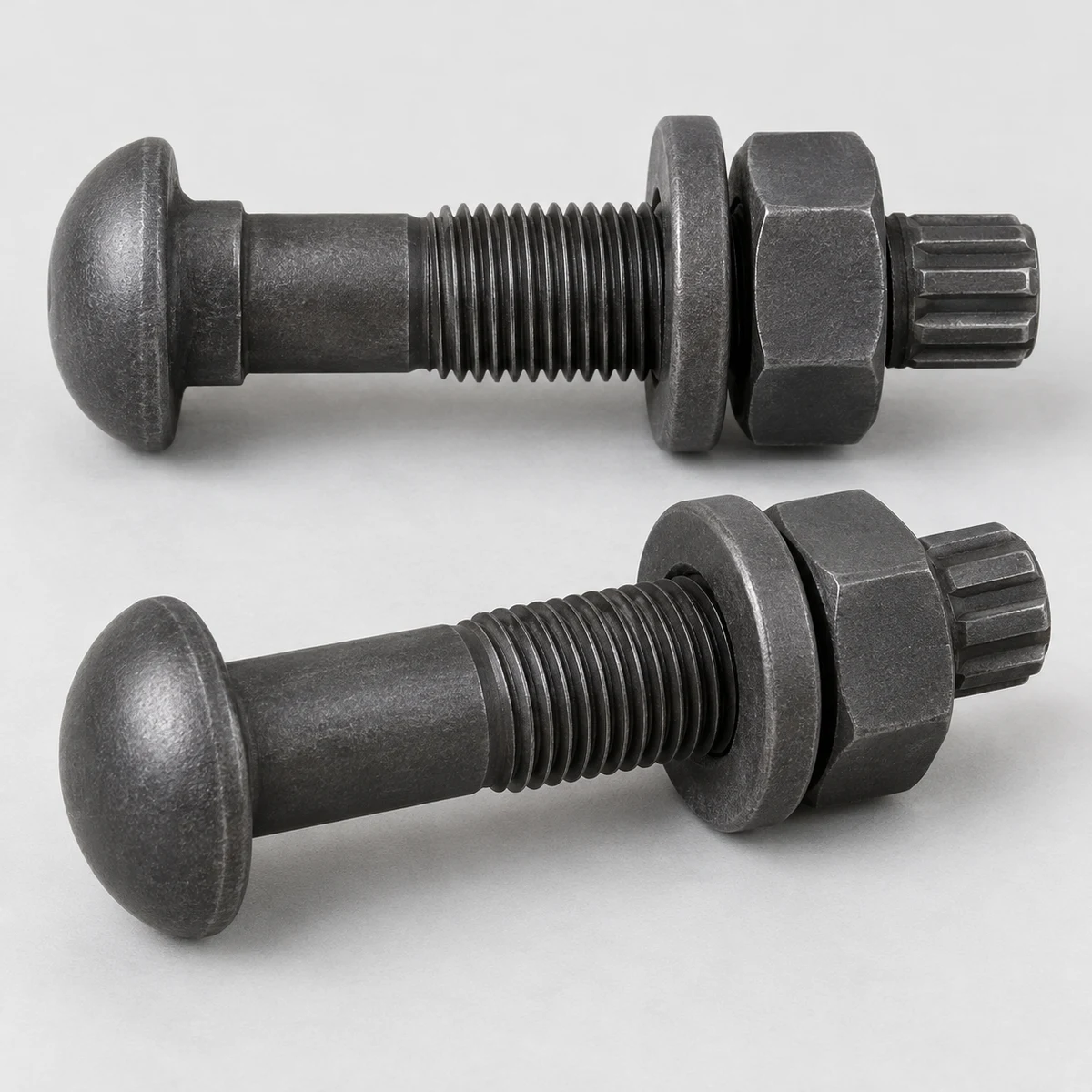 Torshear Bolt - phosphated (product illustration)