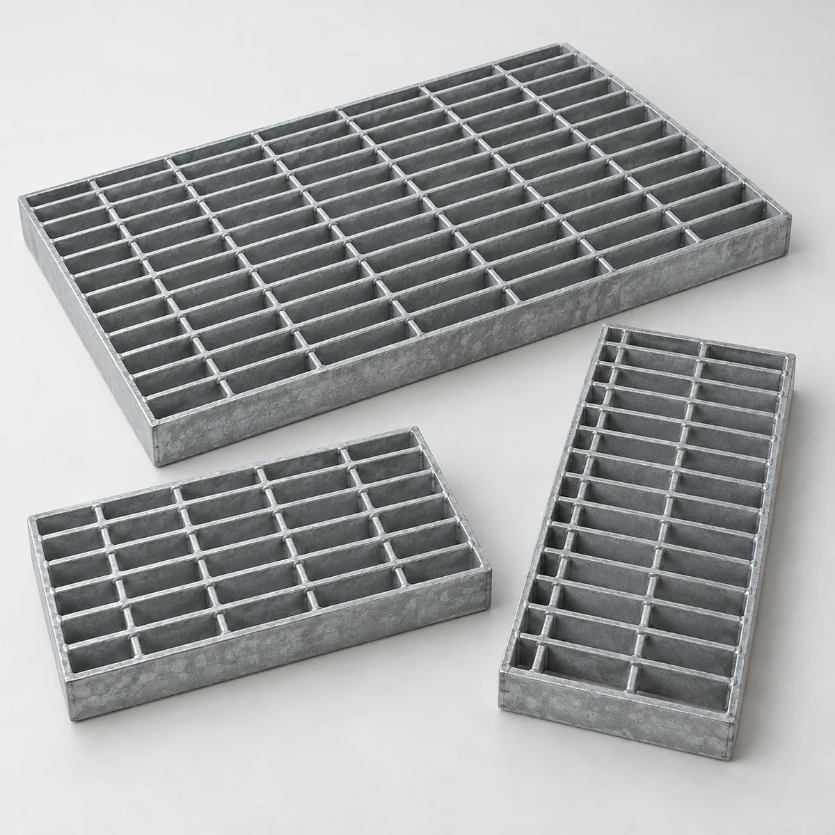 Steel Grating - hot-dip galvanized (product illustration)