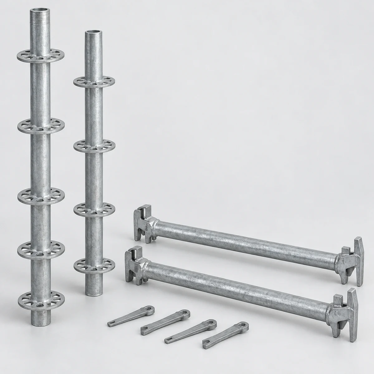 Scaffolding - hot-dip galvanized (product illustration)
