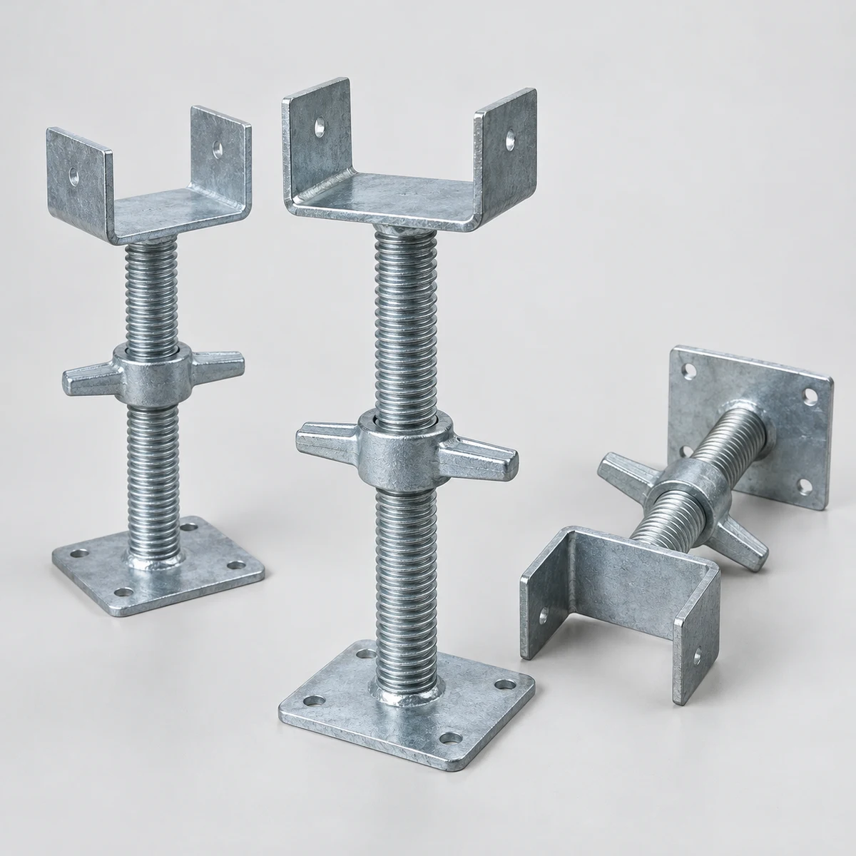 U Head Jack - zinc plated (product illustration)