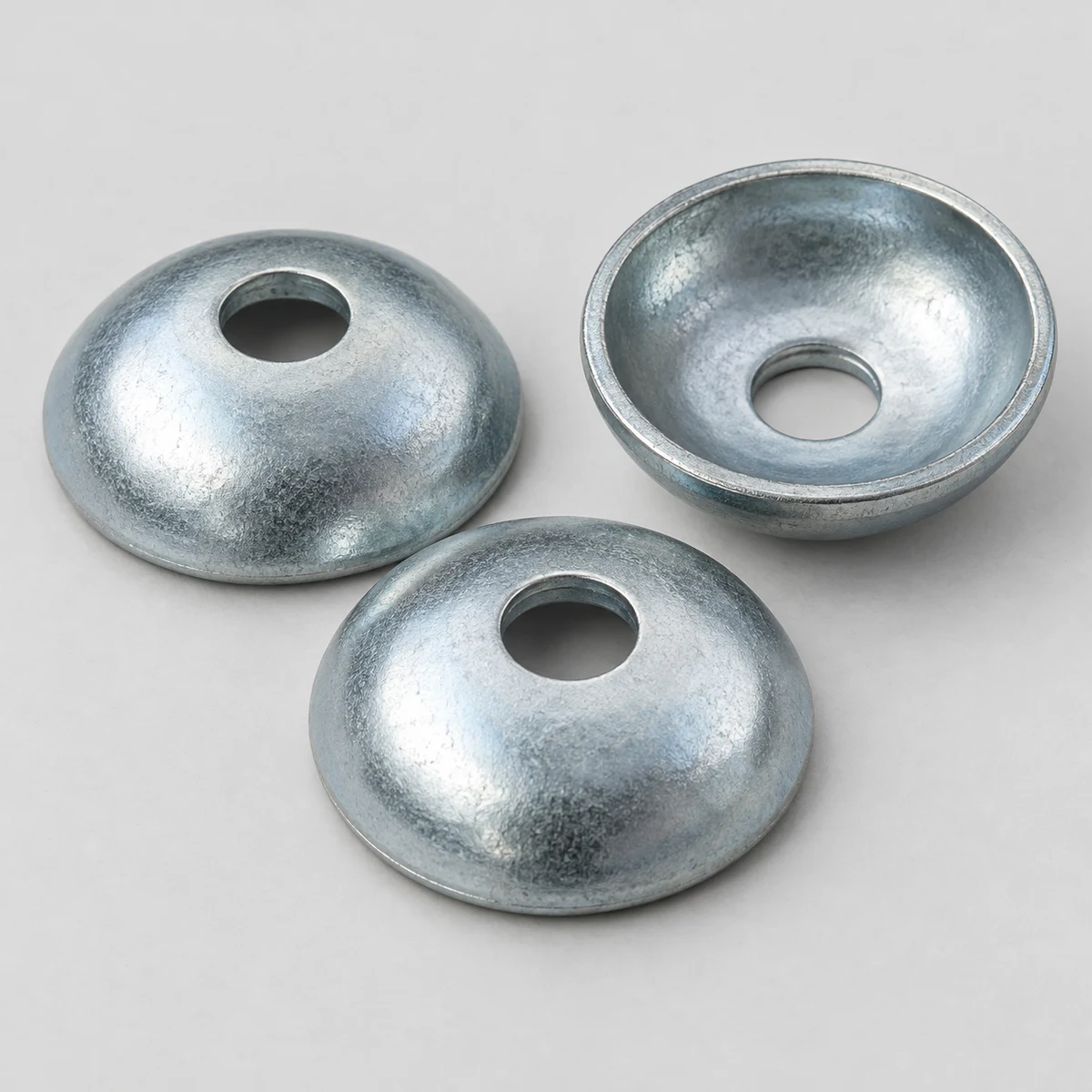 Dome Washer - zinc plated (product illustration)