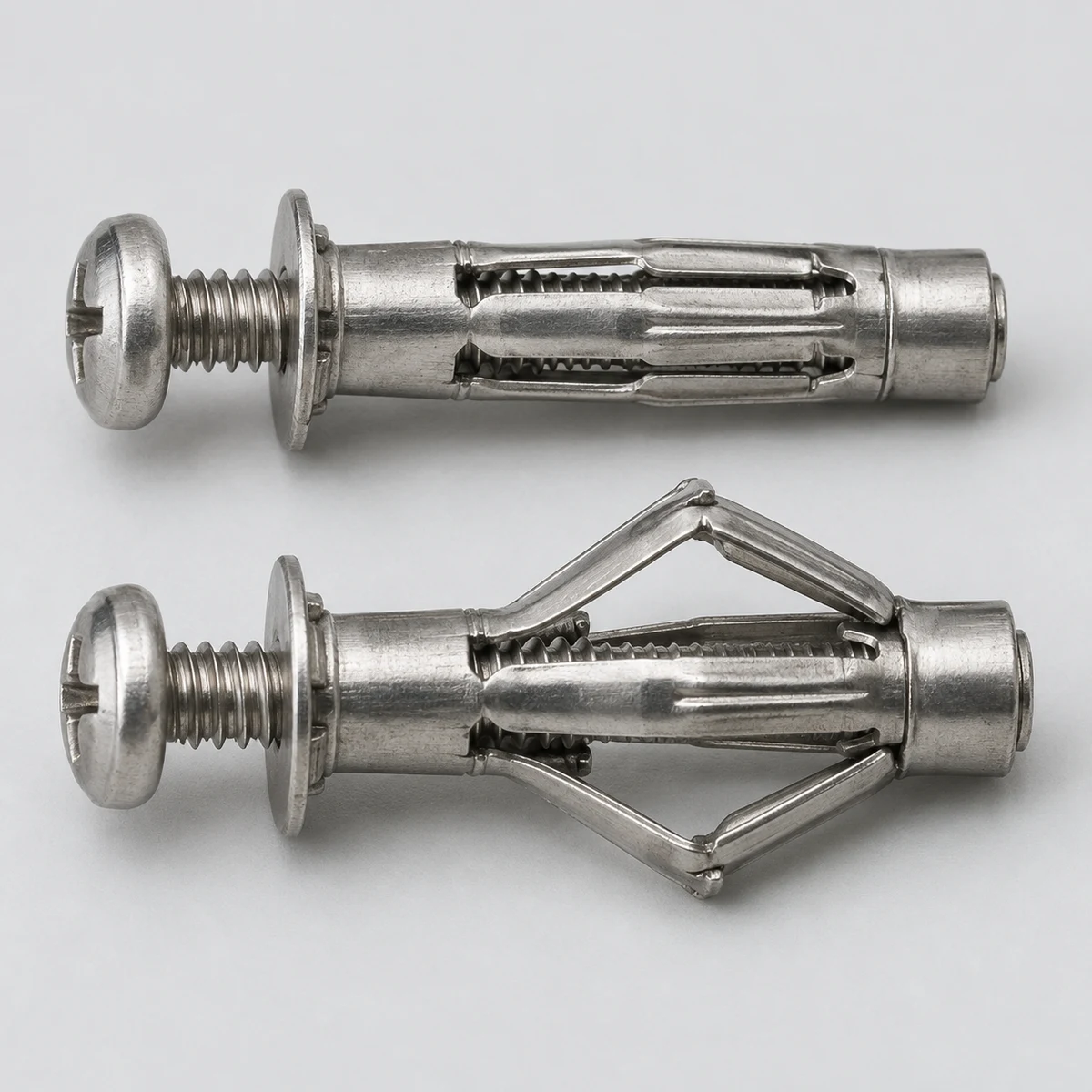 Hollow Wall Anchor - natural finish (product illustration)