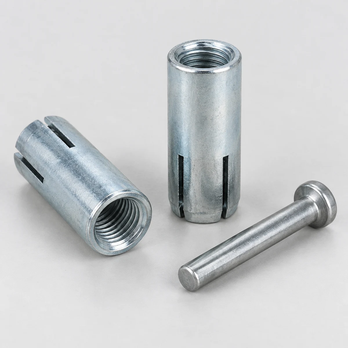 Drop-in Anchor - zinc plated (product illustration)
