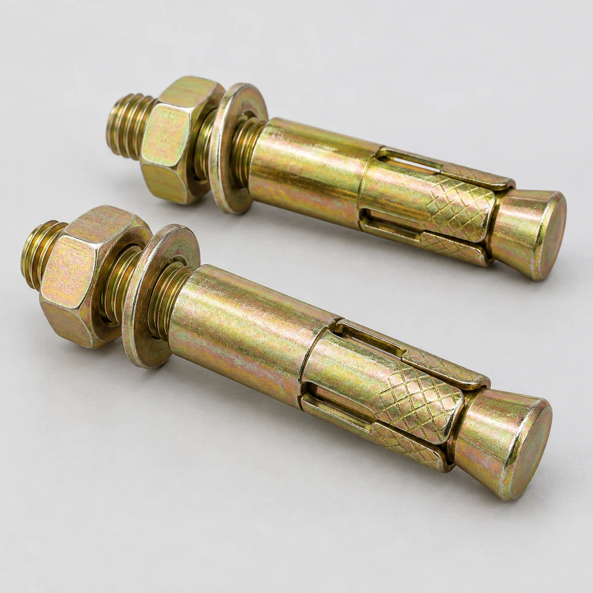 Sleeve Anchor - yellow zinc (product illustration)