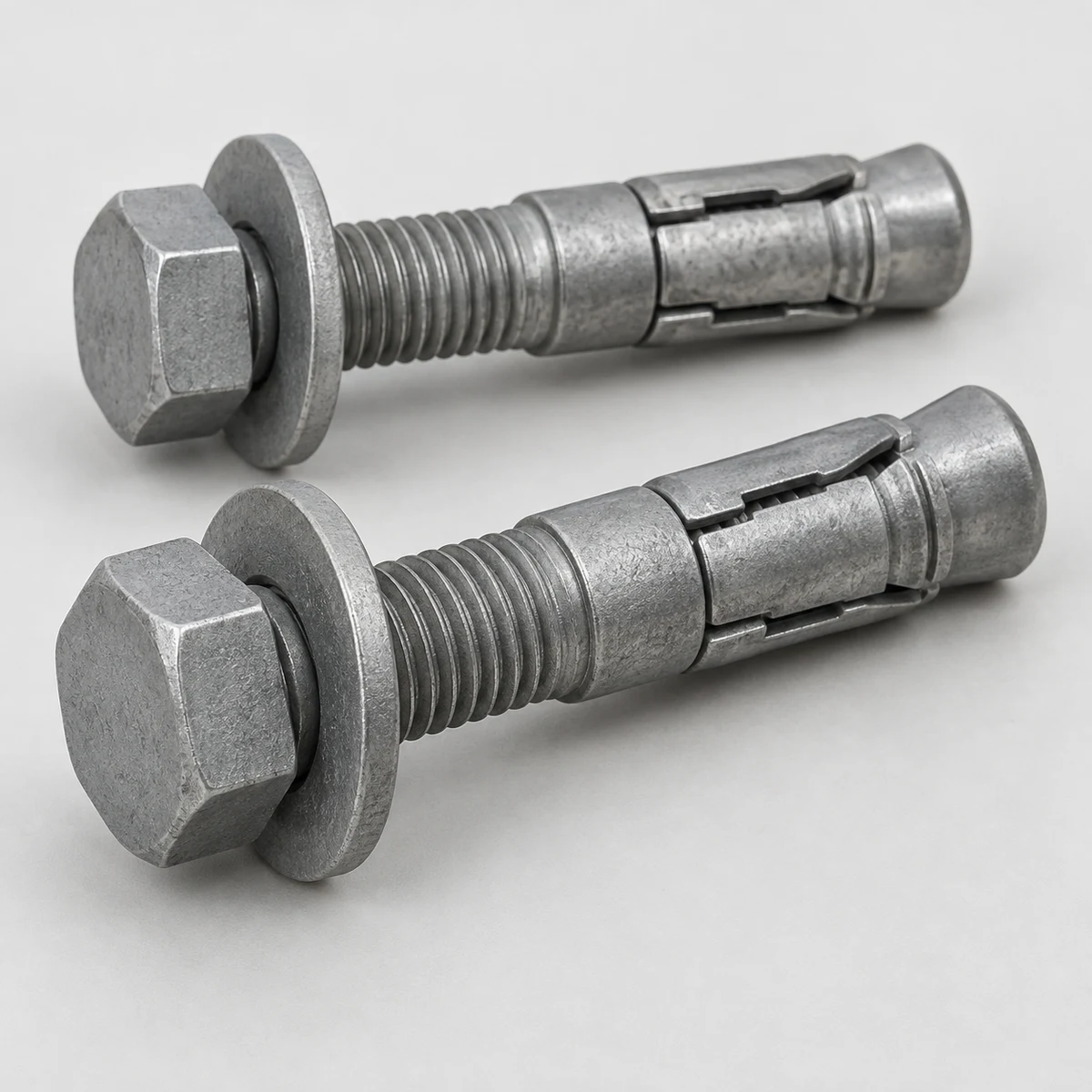 Mechanical Anchor - zinc-flake finish (product illustration)