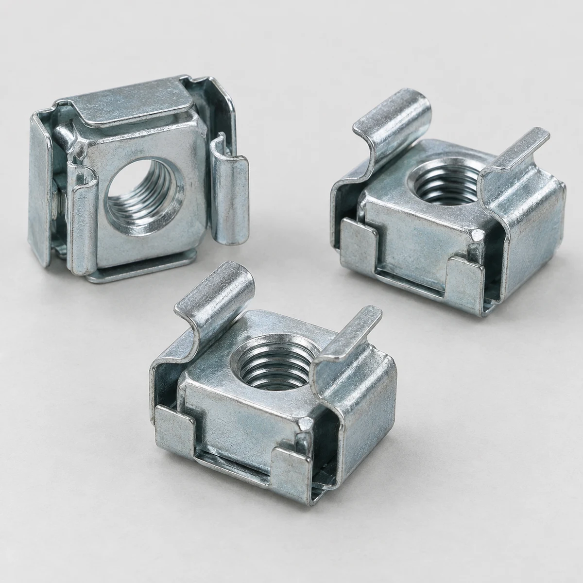 Lock Plate Nut - zinc plated (product illustration)