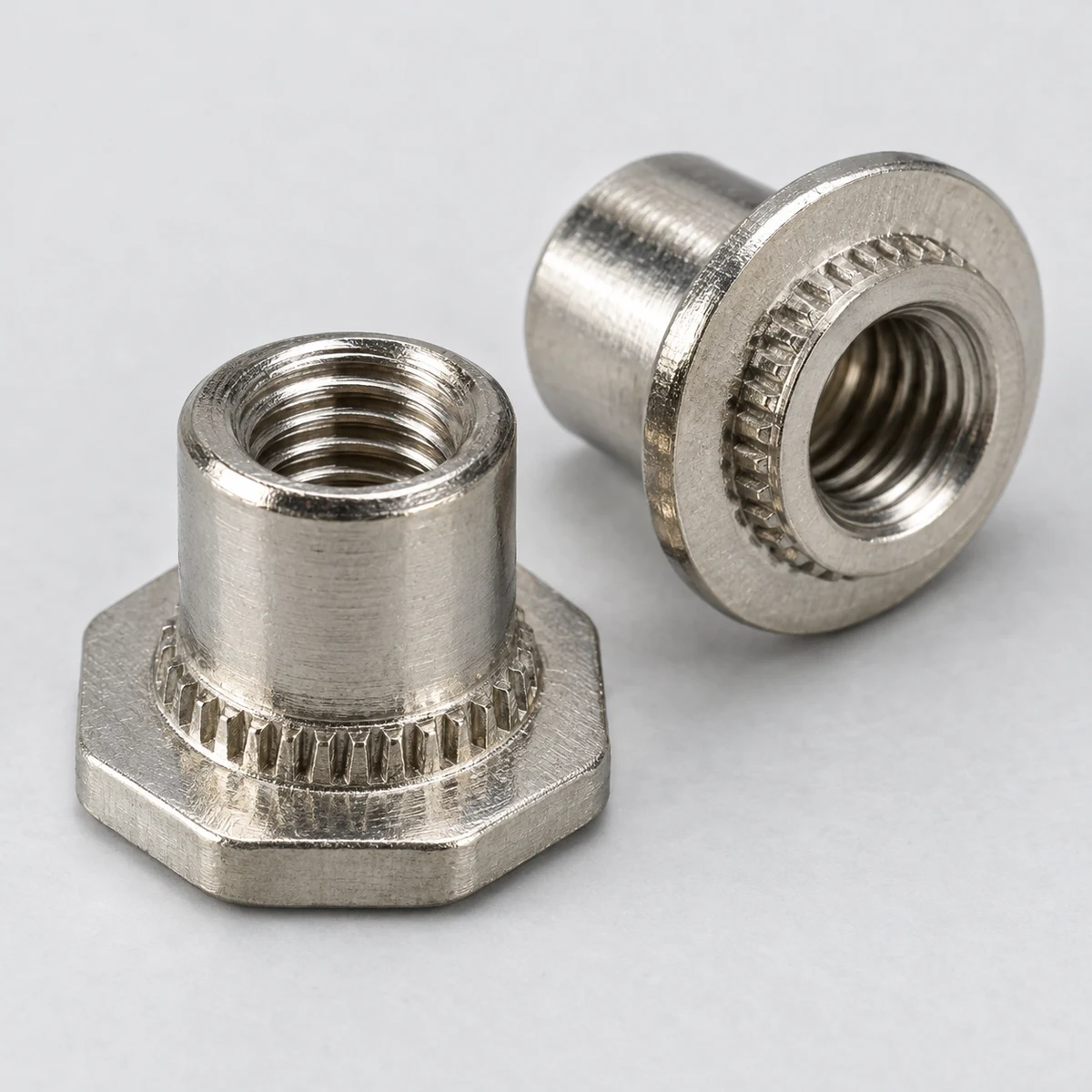 Press Rivet Nut - nickel plated (product illustration)