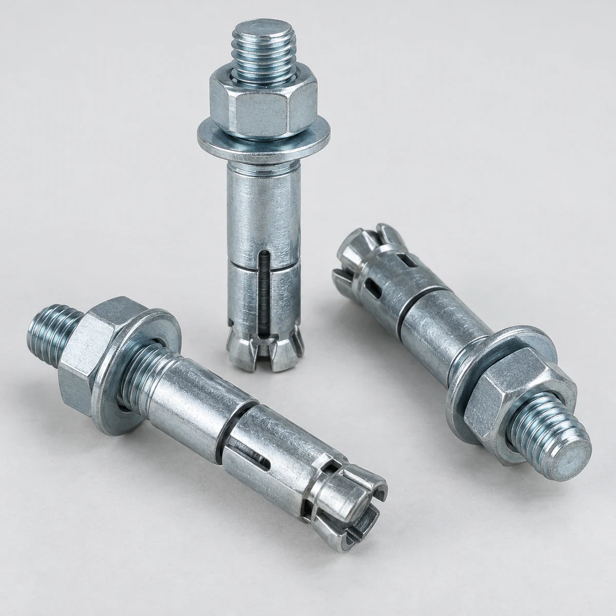 Self-undercut Anchor - zinc plated (product illustration)