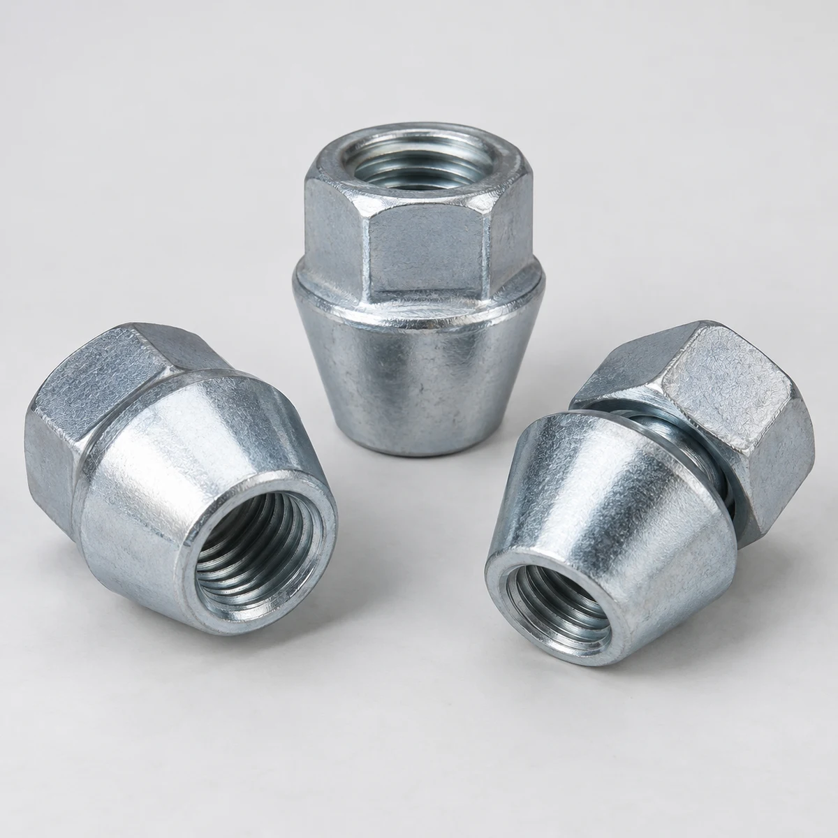 Anti-theft Nut - zinc plated (product illustration)