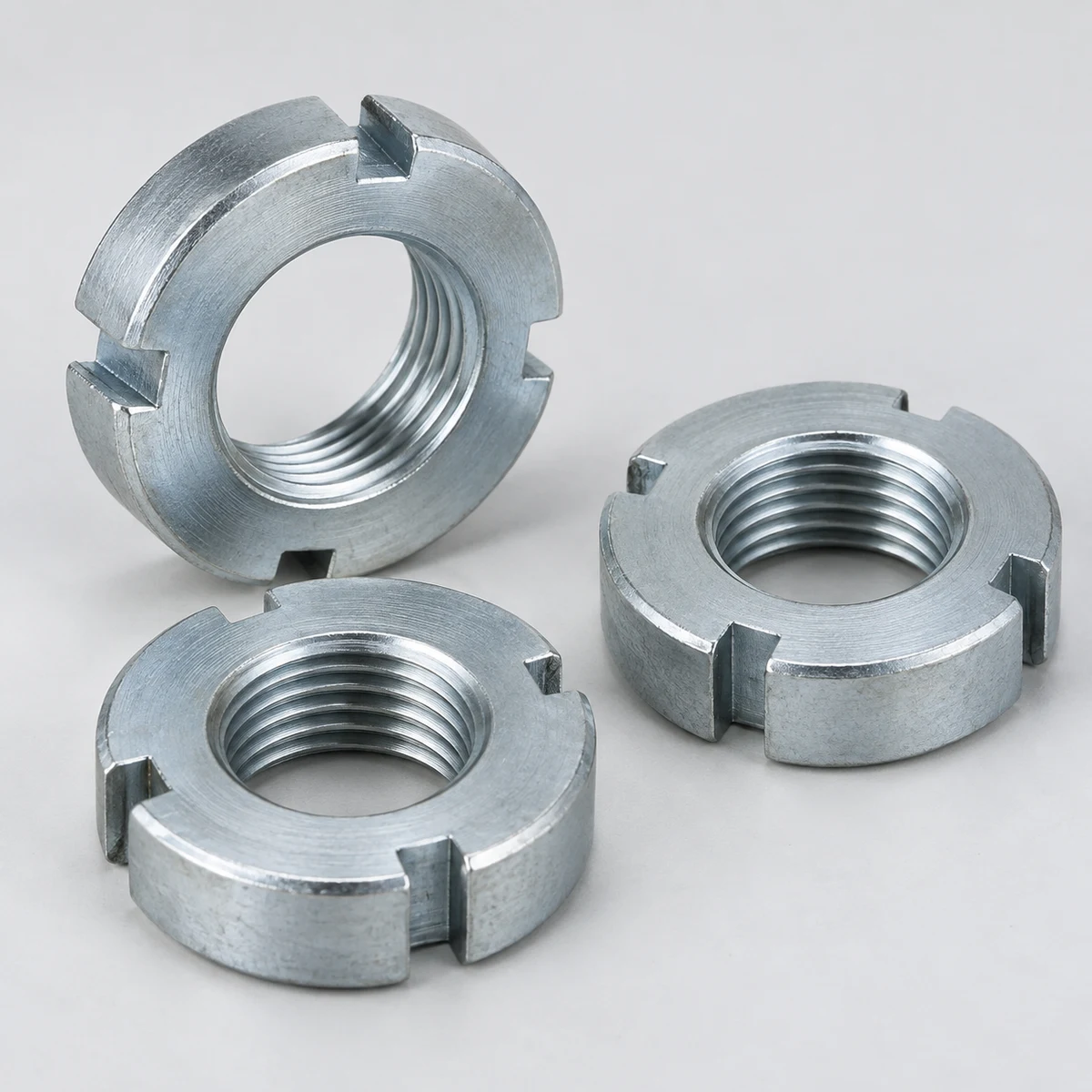 Round Nut - zinc plated (product illustration)