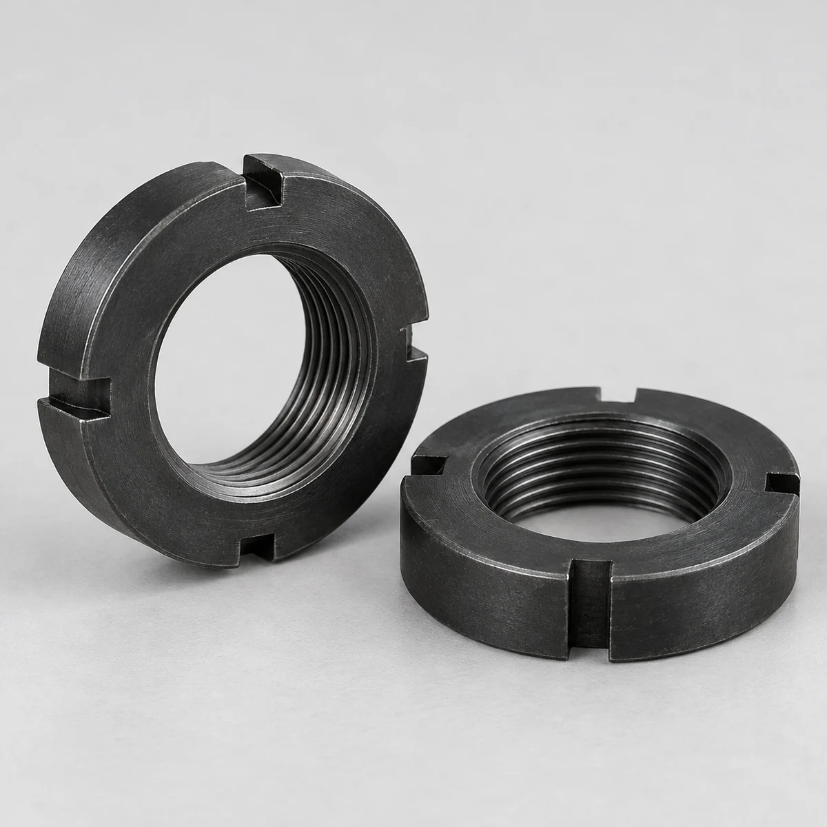 Round Nut - black finish (product illustration)