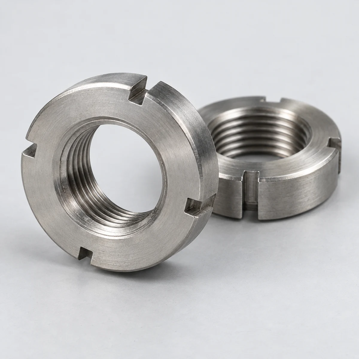 Round Nut - natural finish (product illustration)