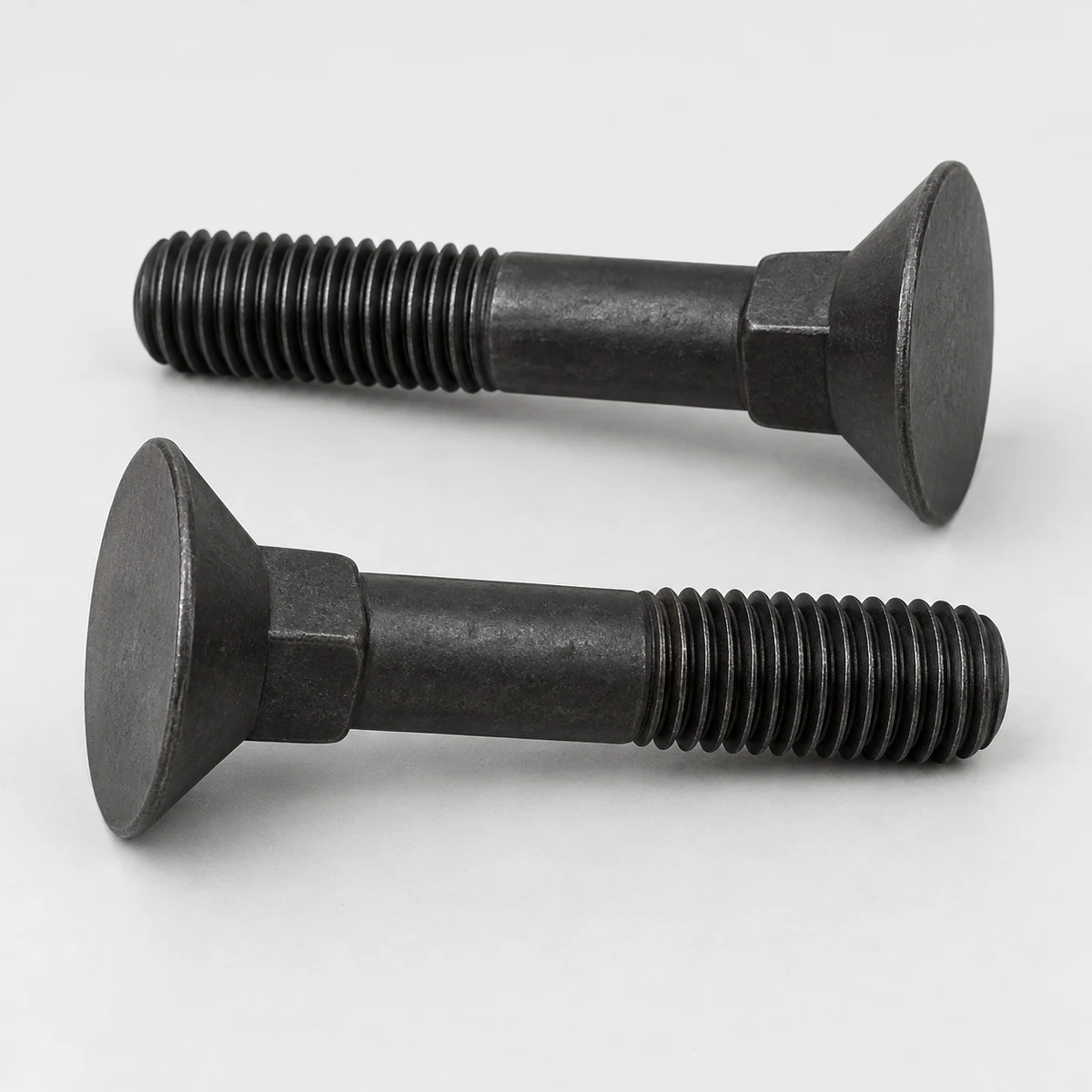Plow Bolt - black finish (product illustration)