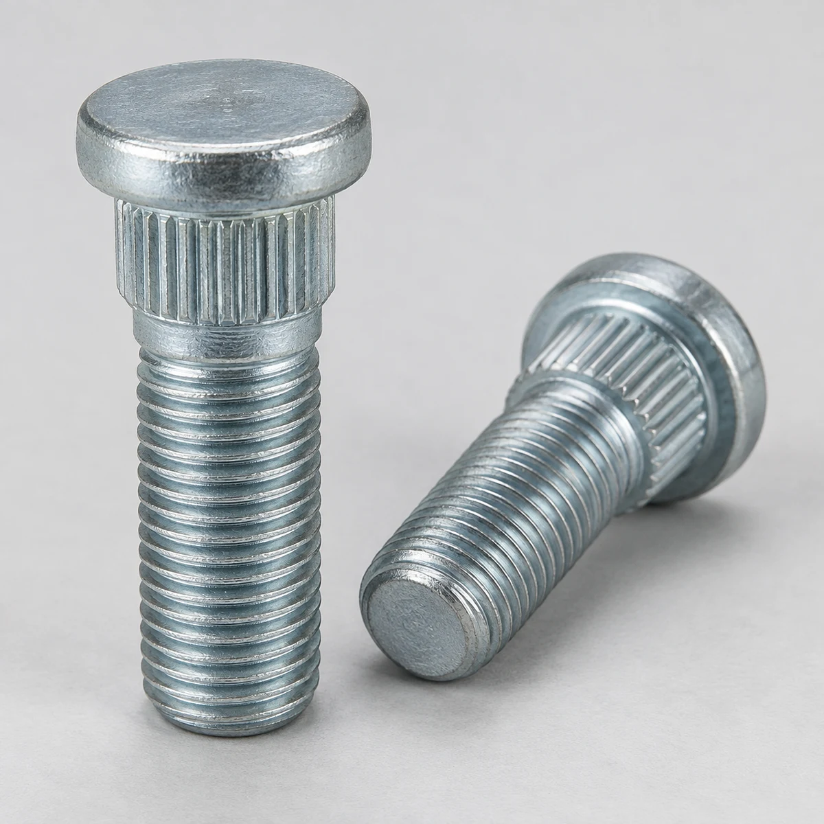 Wheel Hub Bolt - zinc plated (product illustration)