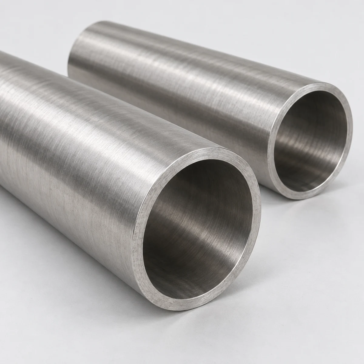 Round Tube — natural finish (product illustration)