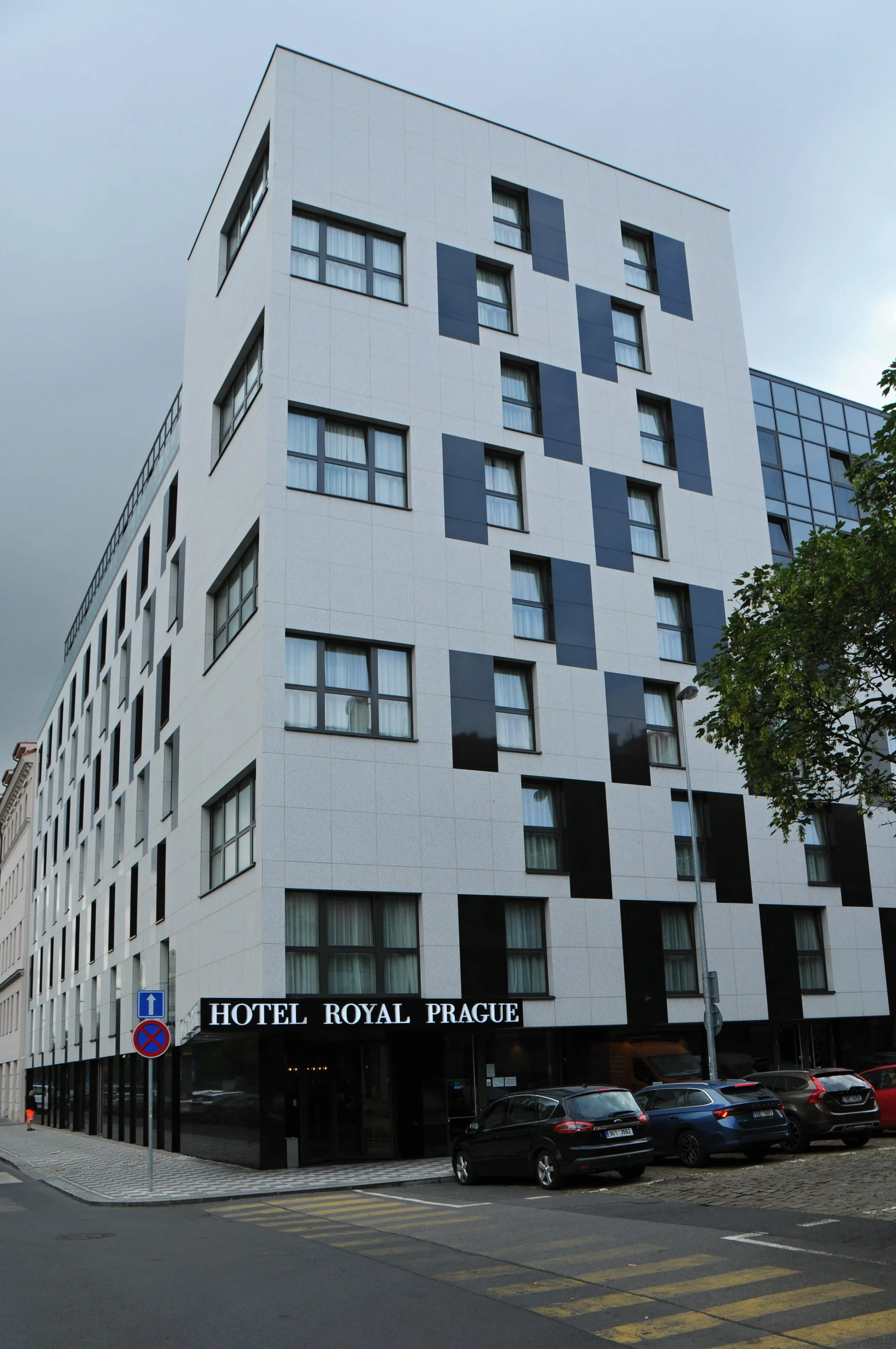 Fasáda hotelu Royal