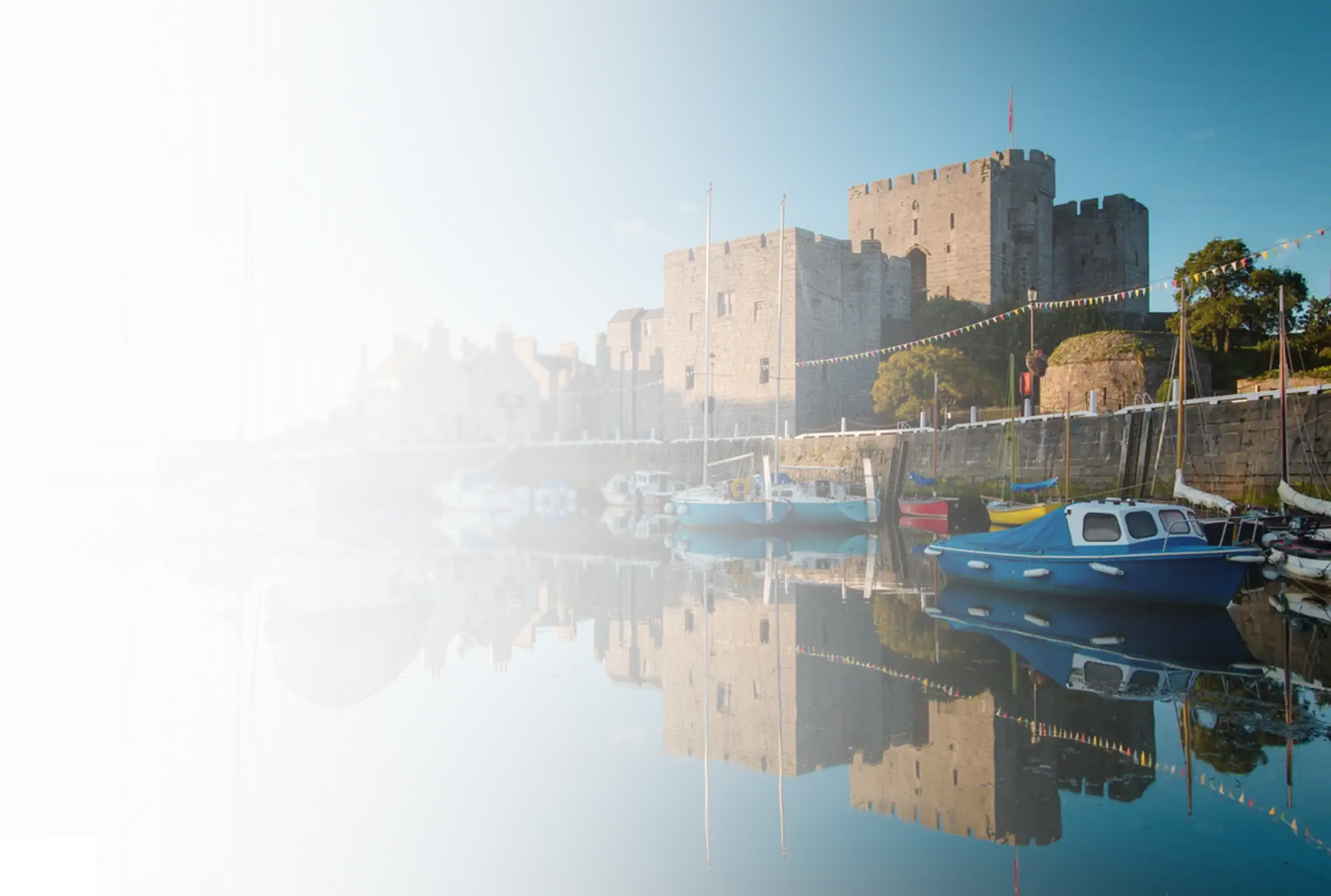 Castle Rushen in the Isle of Man