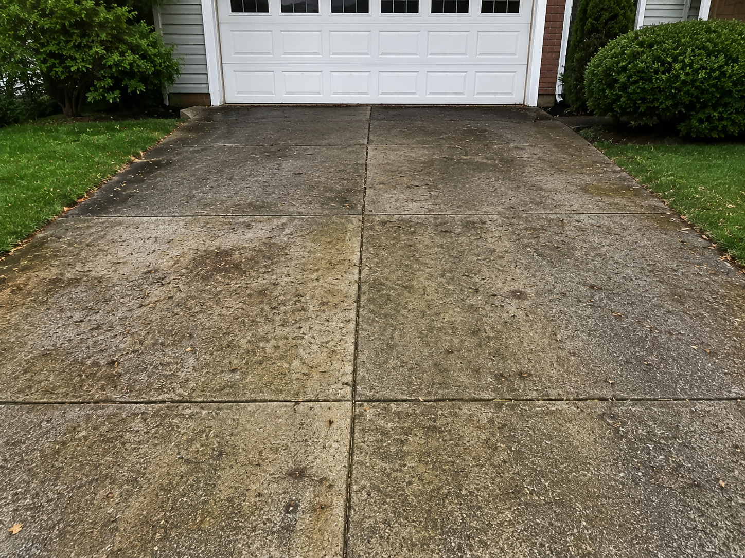 After Pressure Washing - Restored Clean Surface