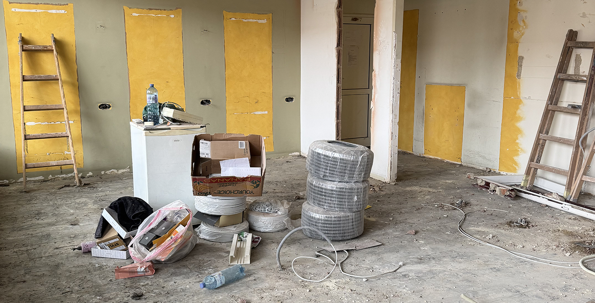 Entrümpelung Wien leeres Zimmer nach Räumung und Entsorgung