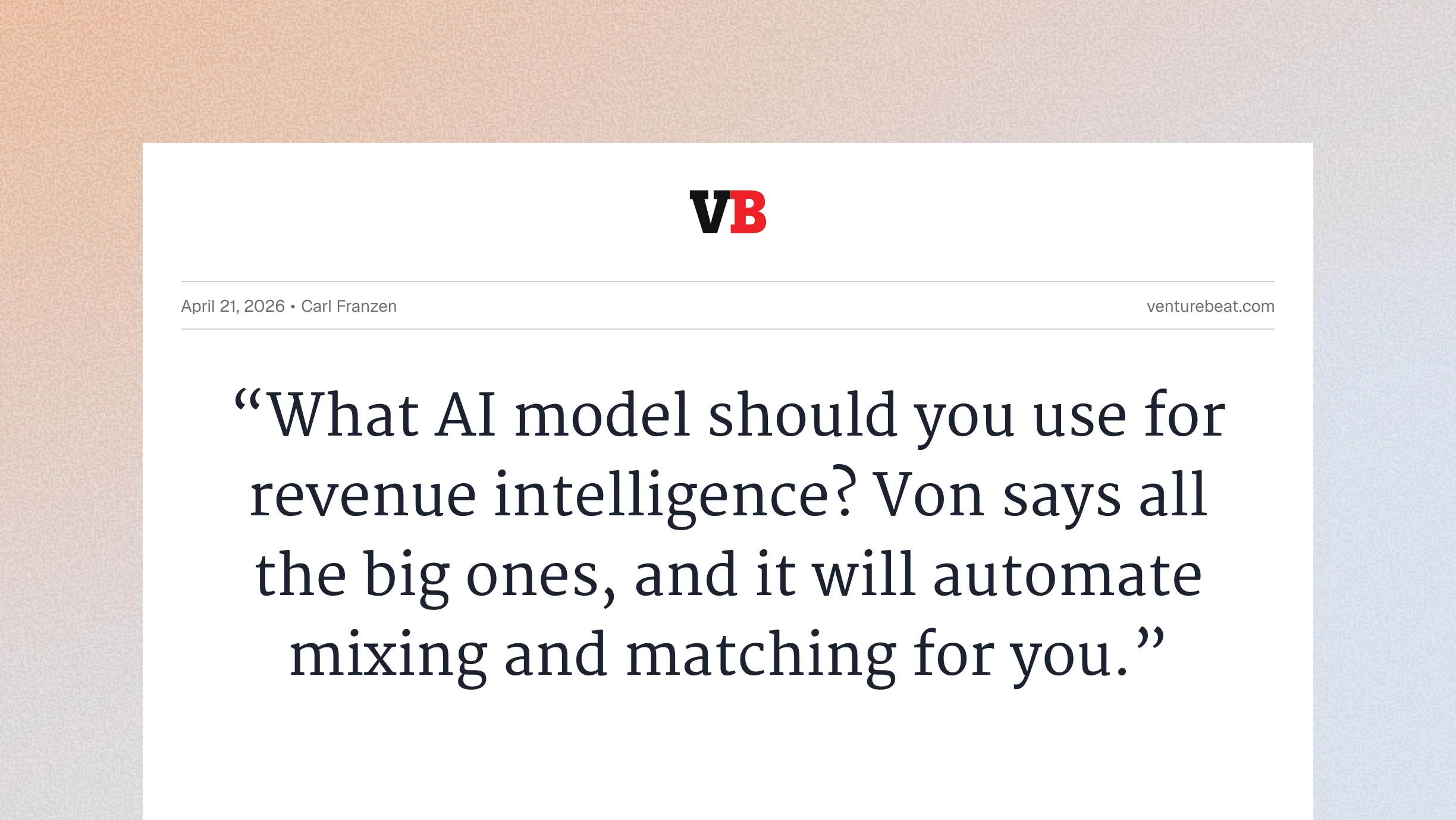 VentureBeat