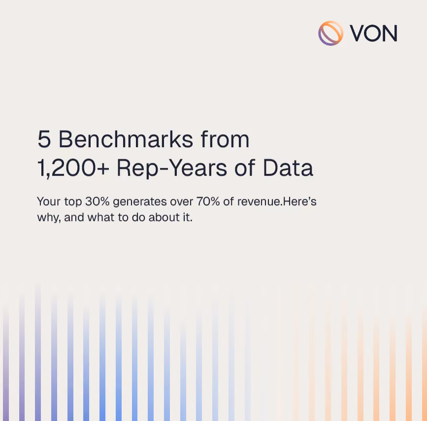 5 Benchmarks from 1,200+ rep-years of data