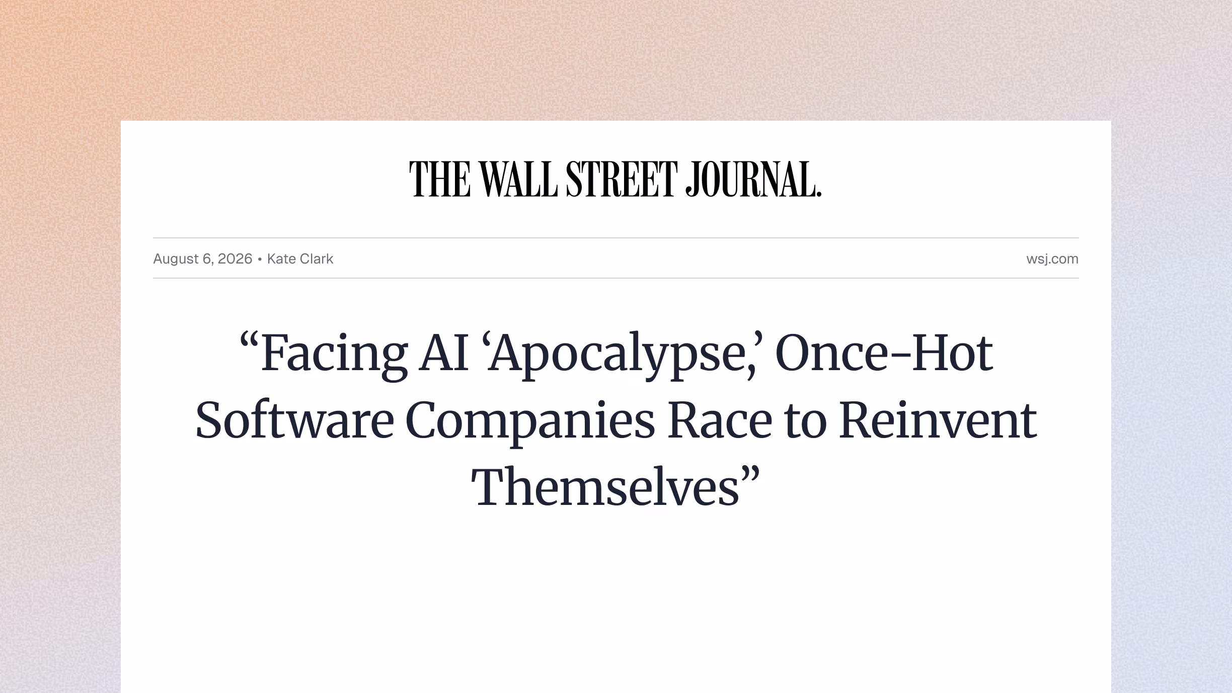 Wall Street Journal