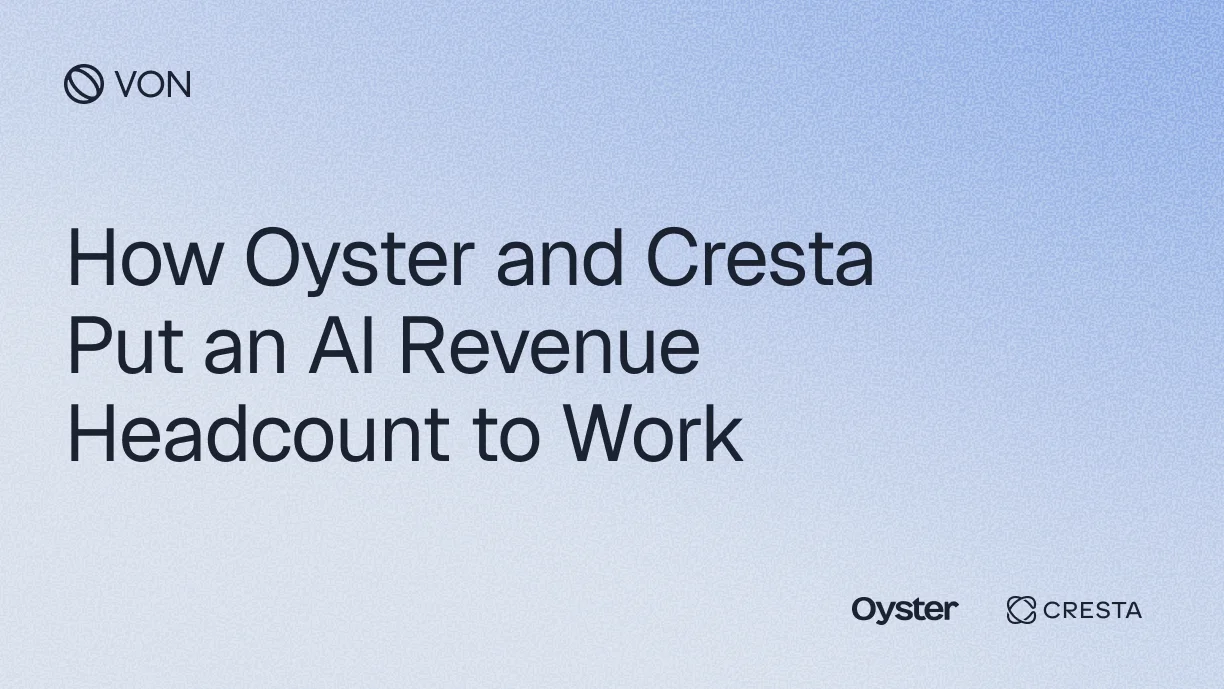 How Oyster and Cresta Put an AI Revenue Headcount to Work