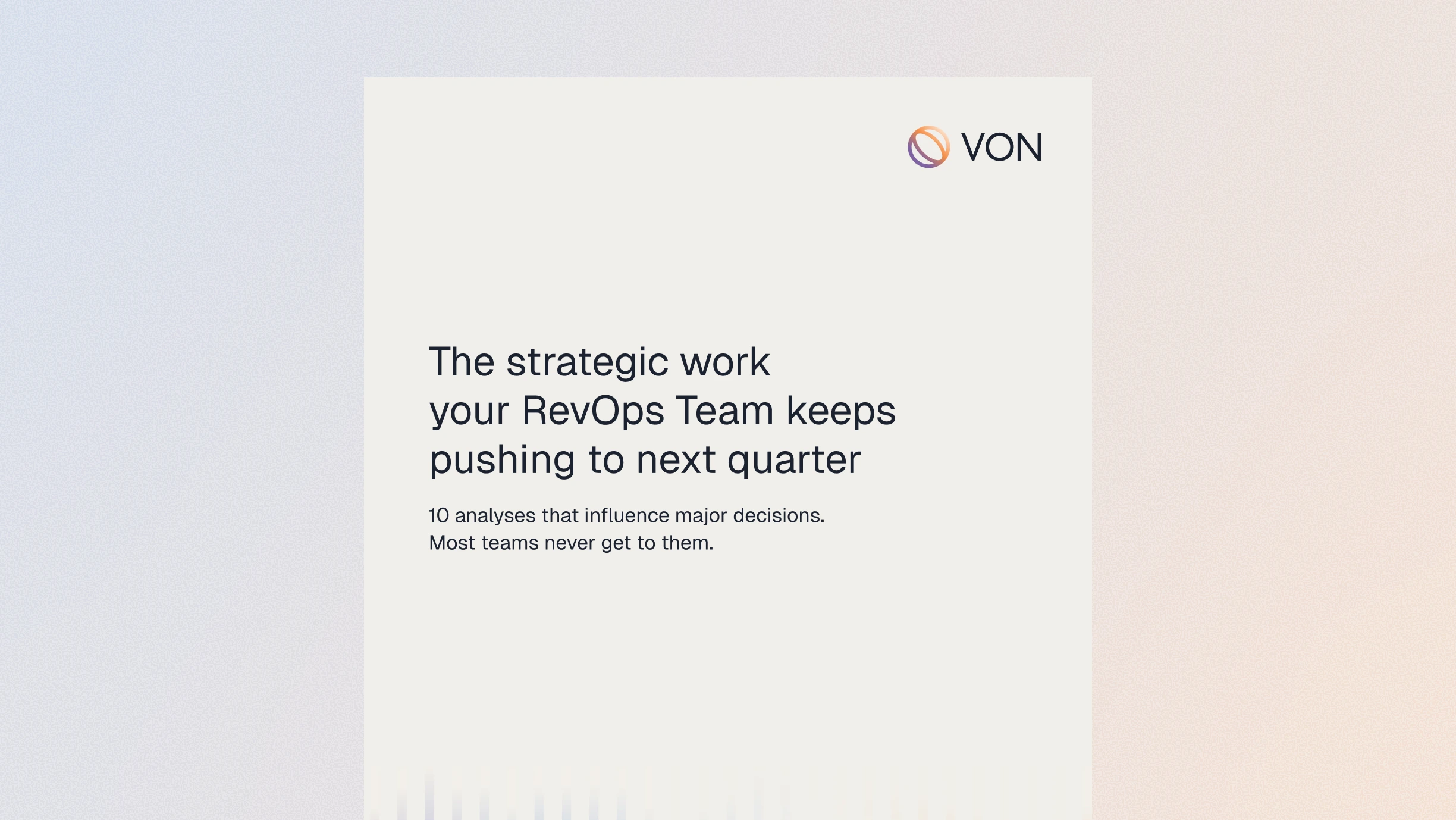 The Strategic Work Your RevOps Team Keeps Pushing to Next Quarter
