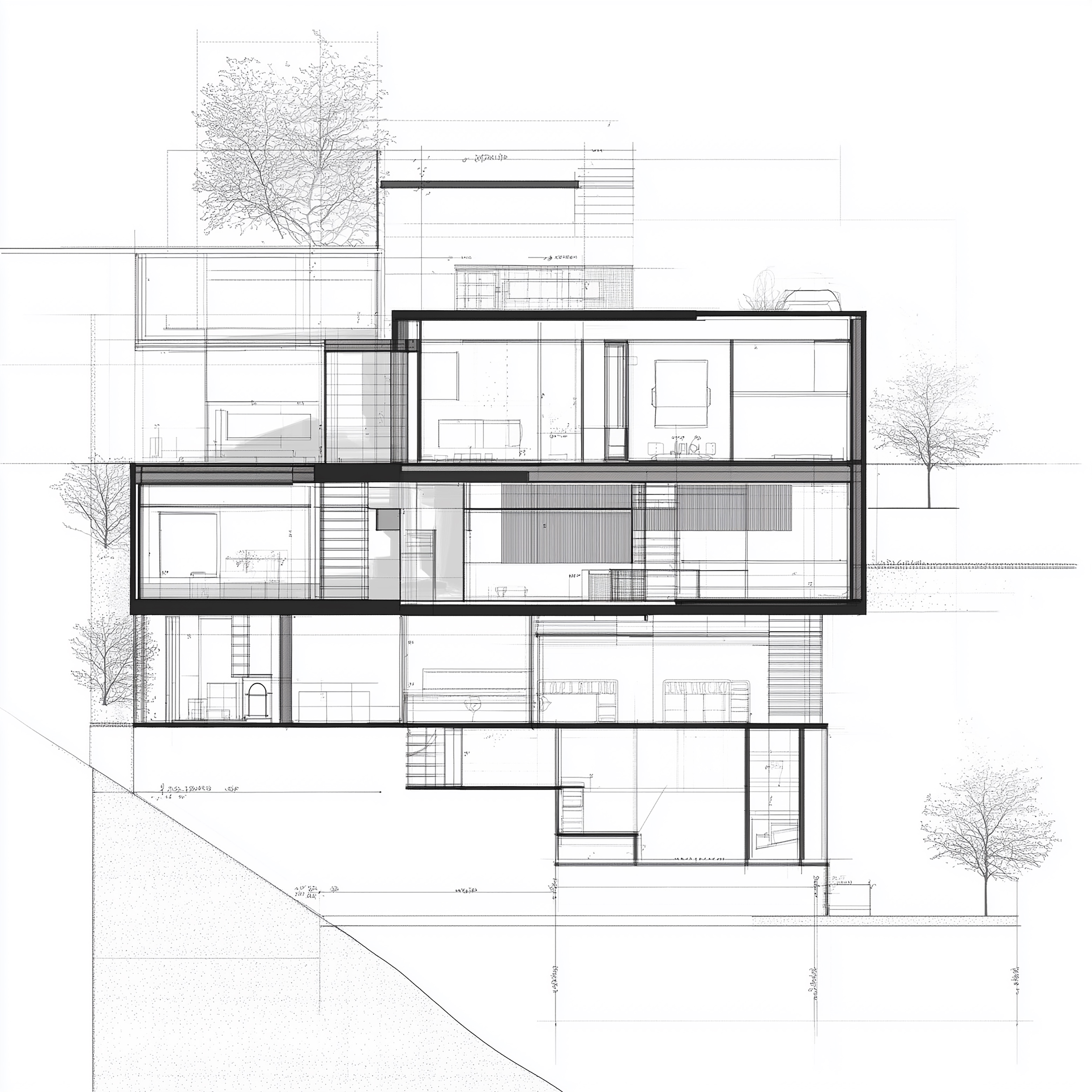 Architekturplanung für Neubau oder Renovation – durchdachte Raumgestaltung, Raumaufteilung und Wohnkonzepte für ein harmonisches Zuhause von Anfang an.