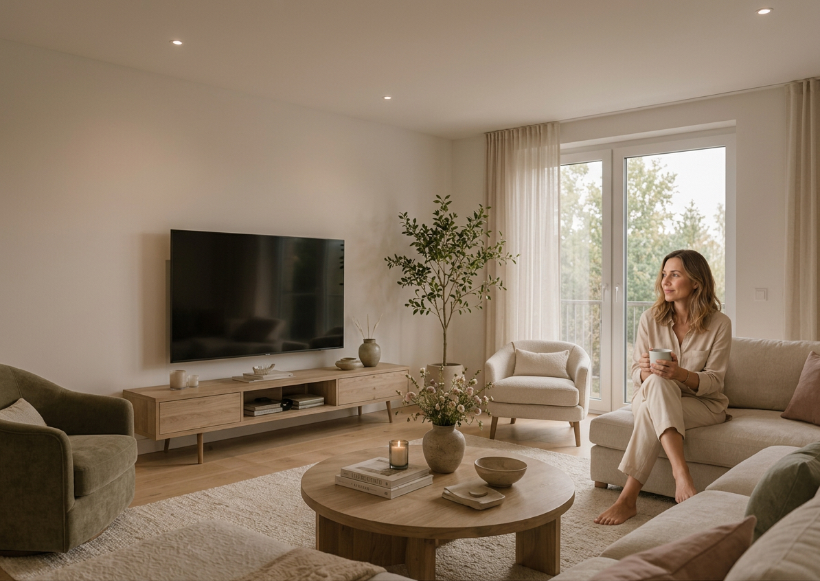 Harmonisch gestaltetes Zuhause mit Feng Shui und Interior Design für mehr Ruhe, Wohnqualität und persönliches Wohlbefinden