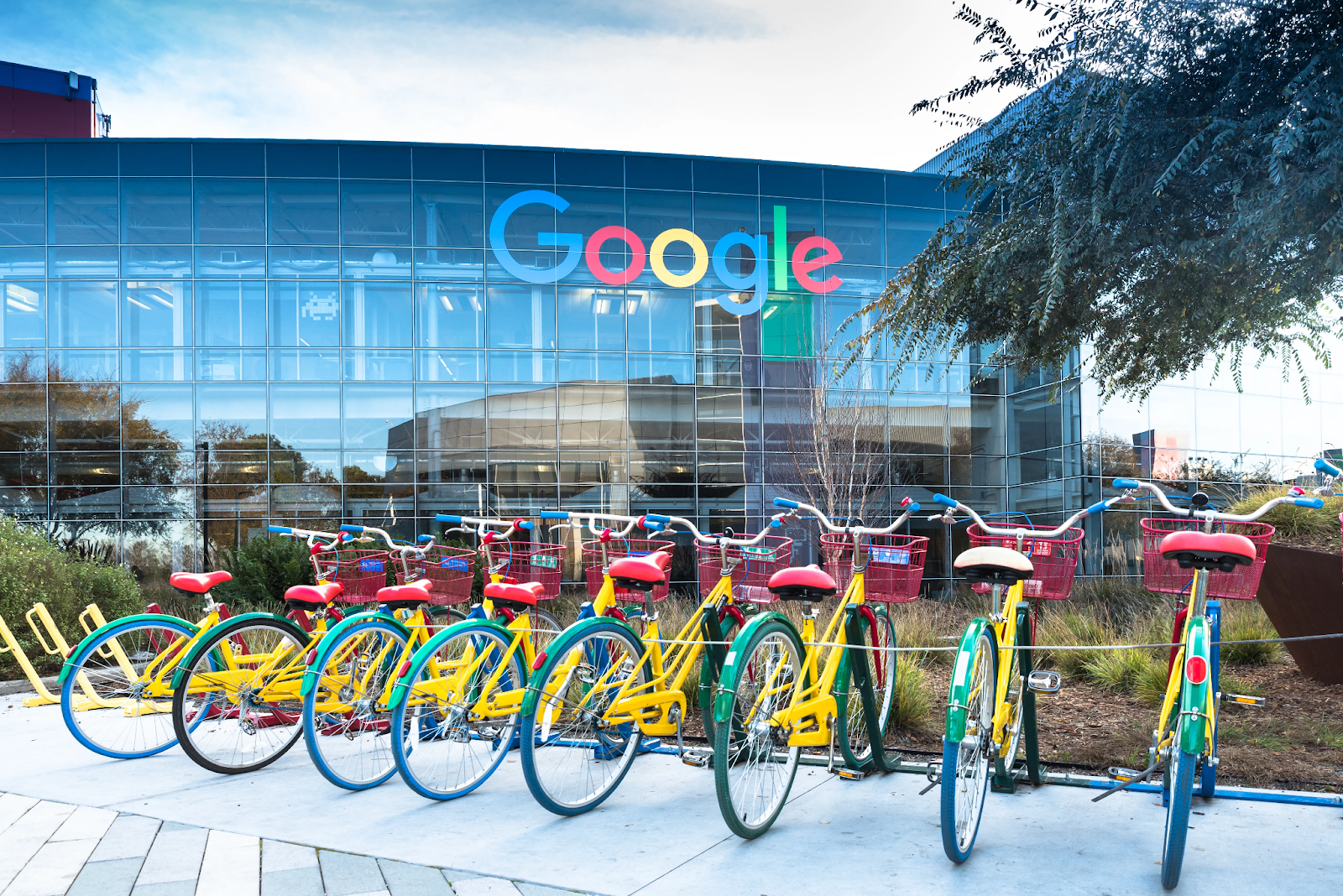 Bureaux de Google, qui fait partie des exemples d'organisations avec une culture d'entreprise inspirante