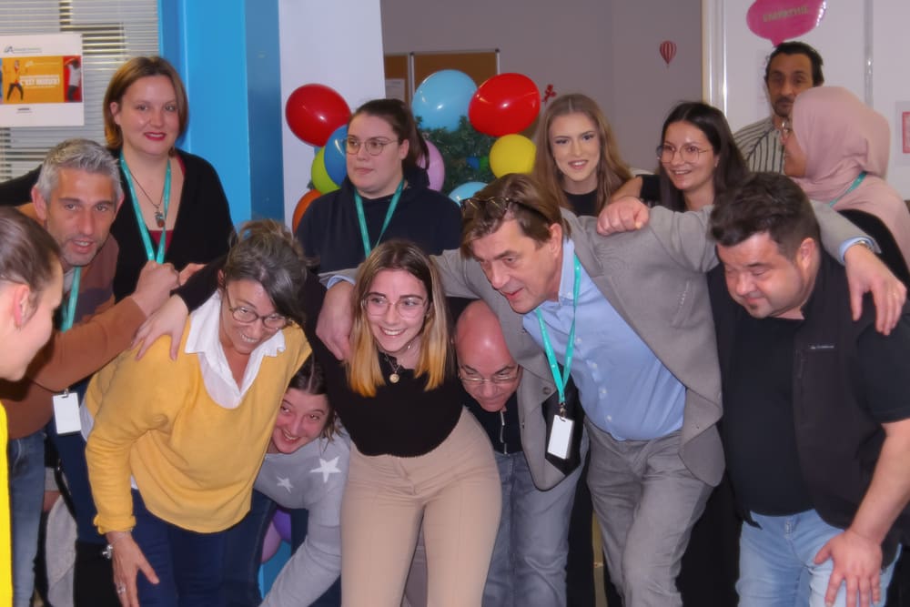 Photo des collaborateurs d'Amicio