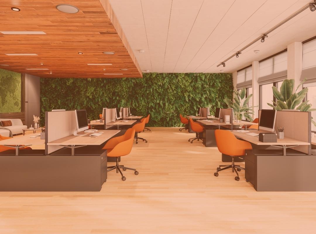 L'aménagement des bureaux fait aussi partie des actions RSE à mettre en place